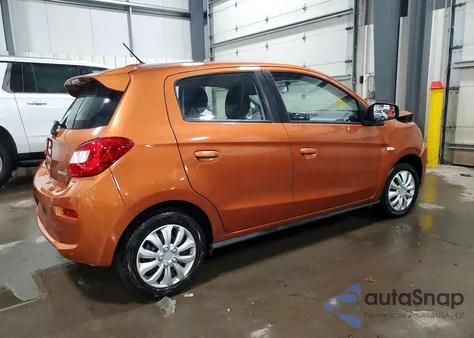 2017 Mitsubishi Mirage Es z USA, uszkodzony, nr VIN ML32A3HJ9HH012510